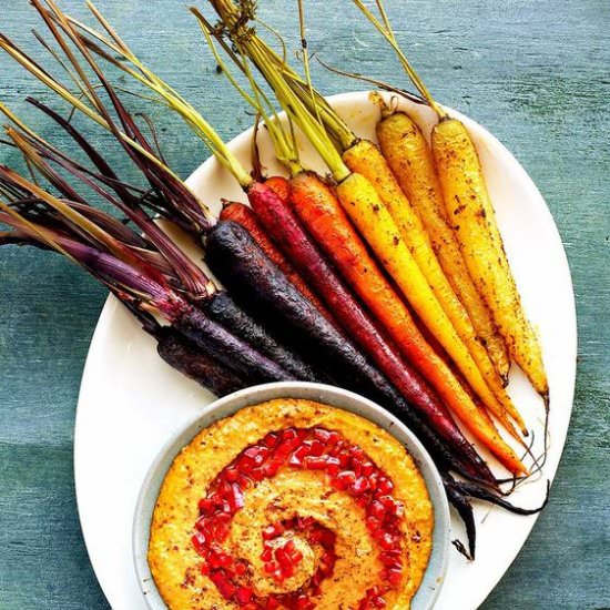 Sumac Roasted Carrots
