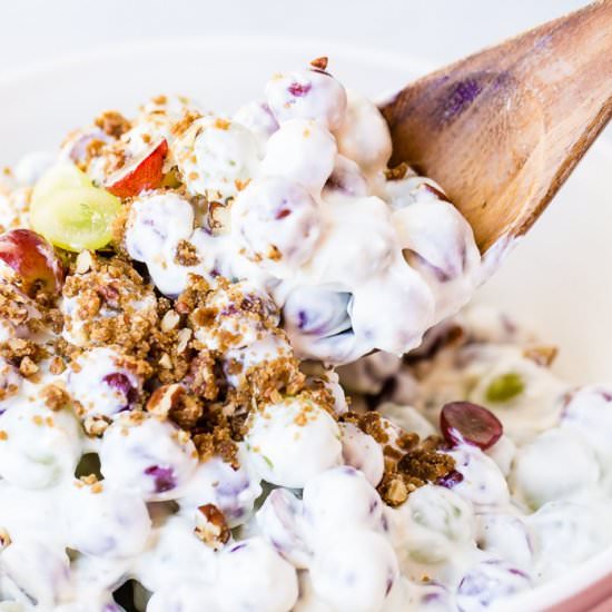 SOUTHERN GRAPE SALAD WITH PECANS