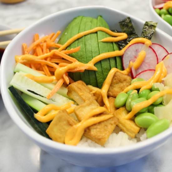 Vegan Sushi Bowl