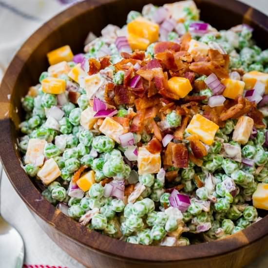 SOUTHERN ENGLISH PEA SALAD
