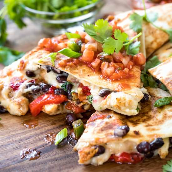 Chicken Quesadillas