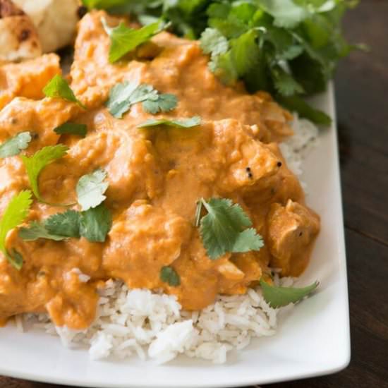 EASY COCONUT CHICKEN CURRY