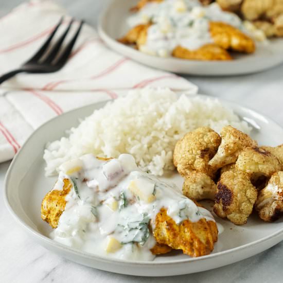 Tandoori Chicken With Mango Chutney