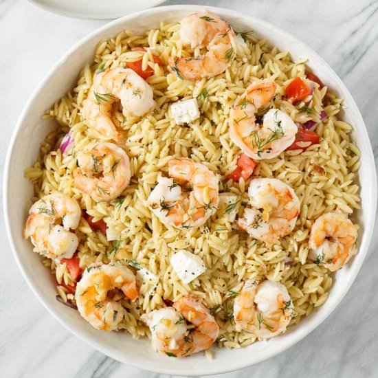 Lemon Orzo Salad