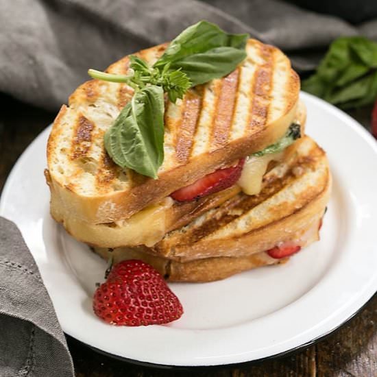 Strawberry, Turkey, Brie Sandwich