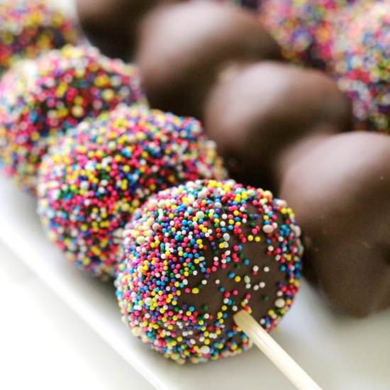 Chocolate-Covered Strawberry Skewer