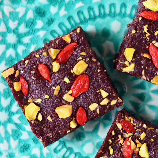 No-Bake Vegan Brownies