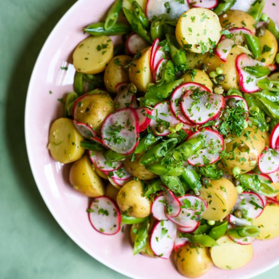 Mayo-Less Potato Salad