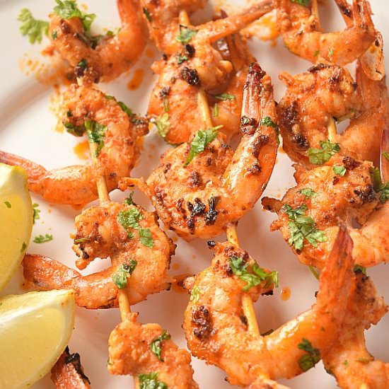 Easy Grilled Shrimp