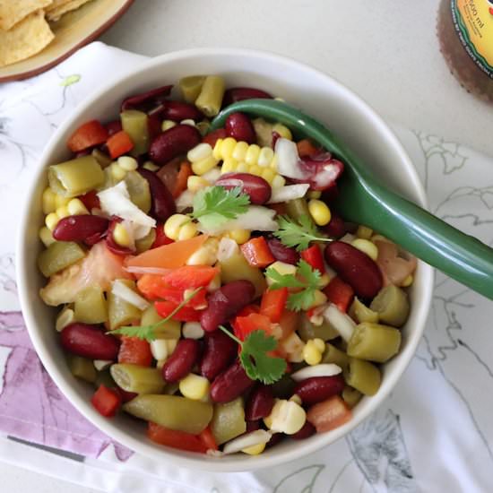 Extreme Bean Fiesta Bean Salad