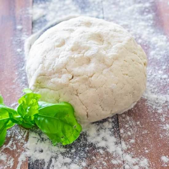 Gluten-Free, Yeast-Free Pizza Dough