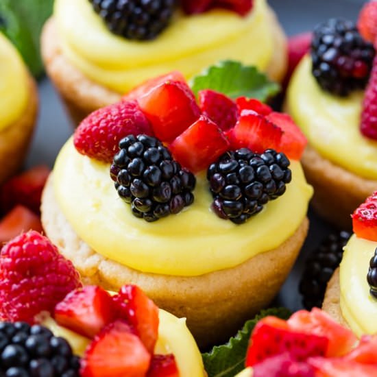 SUGAR COOKIE LEMON FRUIT CUPS