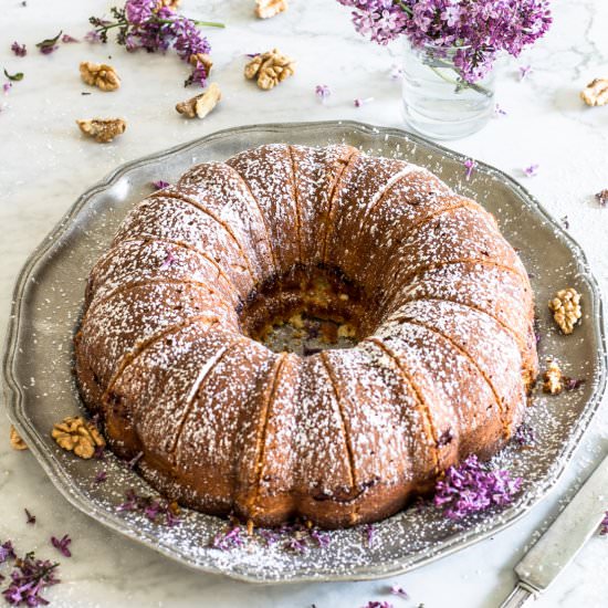 Walnut Cinnamon Bundt Cake