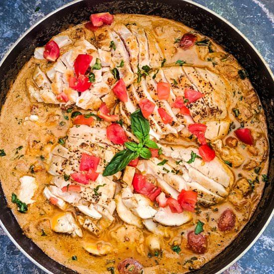 Creamy Tomato Basil Chicken