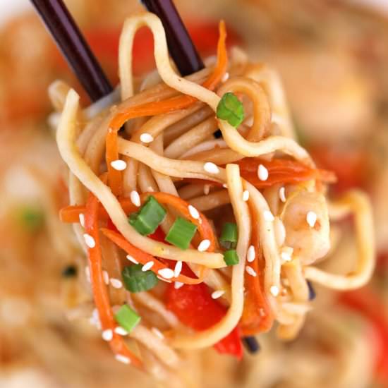 Easy Chicken Chow Mein
