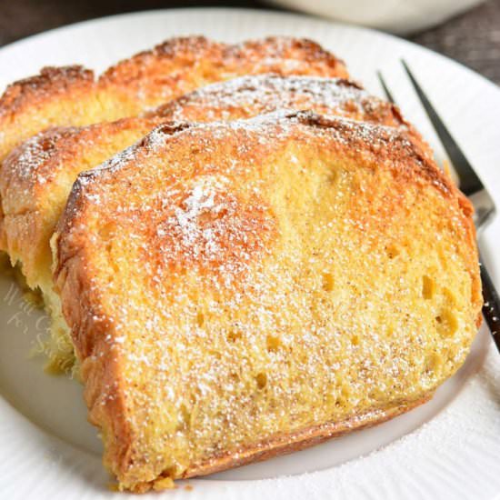 Overnight French toast Bake