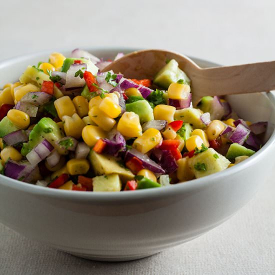 Avocado and Sweetcorn Salsa