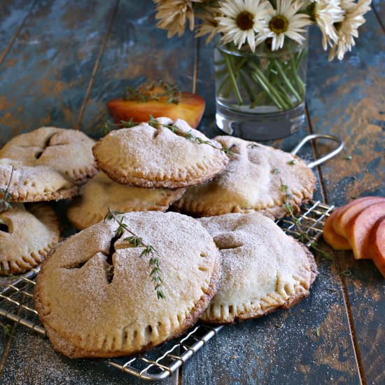 Peach and Thyme Hand Pies
