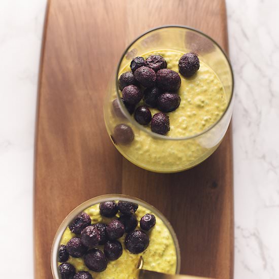 Golden Milk Chia Pudding