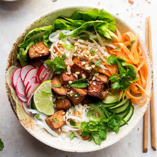Vegan bun noodles (V,GF)