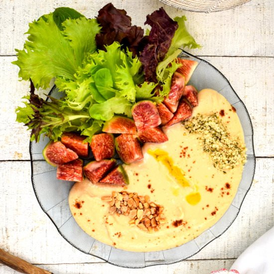 Fresh Hummus Dip Bowl