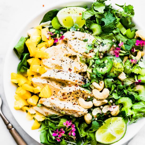 Curried Chicken Salad with Chutney