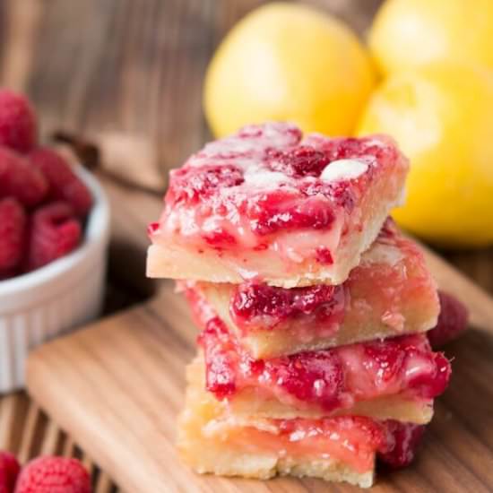 RASPBERRY LEMON BARS