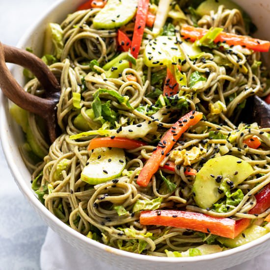Vegetarian Soba Noodle Salad