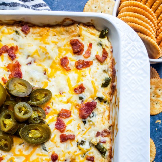 Bacon Jalapeno Popper Dip