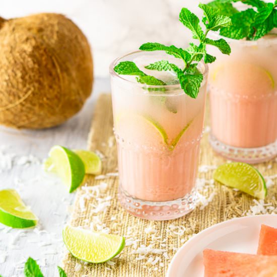 Coconut-Watermelon Mojito