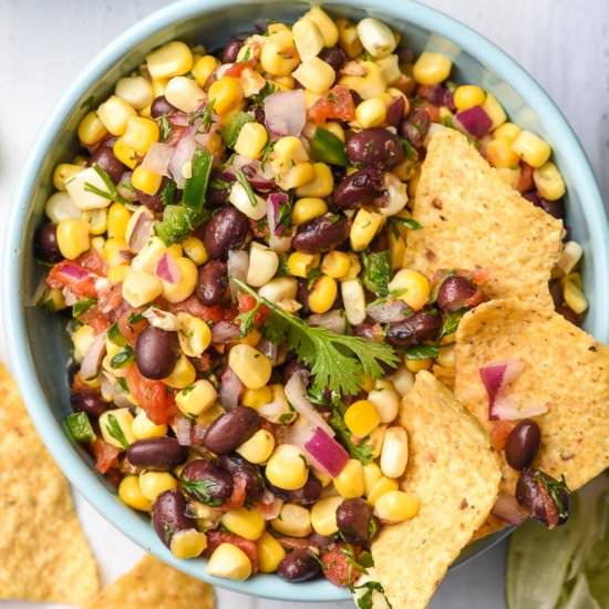 Black Bean and Corn Salsa