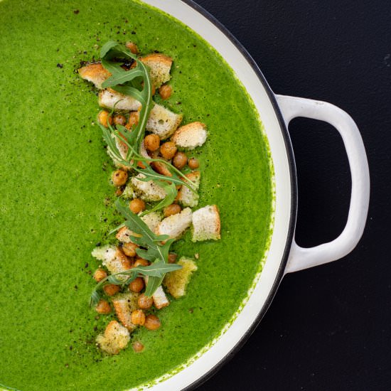 Rocket & Broccoli Soup