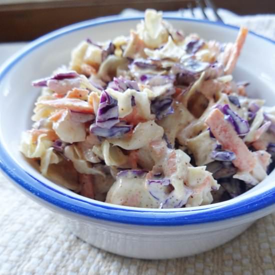 Creamy Coleslaw (Southern Style)
