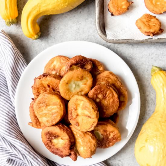 FRIED YELLOW SQUASH