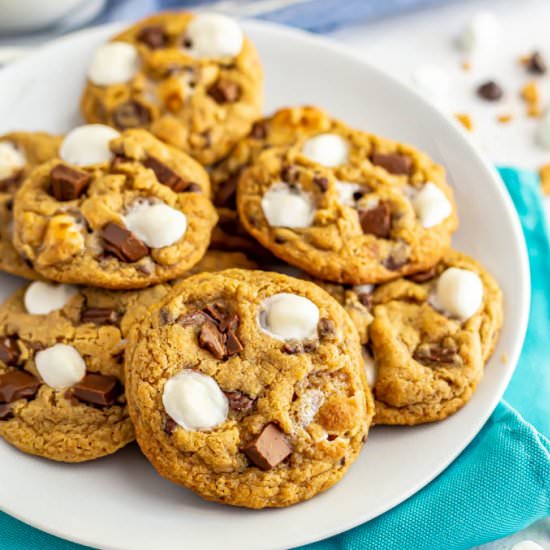 S’mores cookies