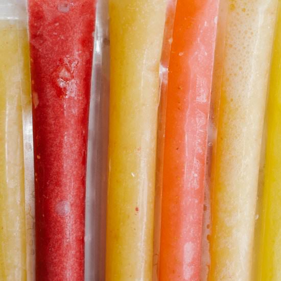 Champagne Cocktail Popsicles