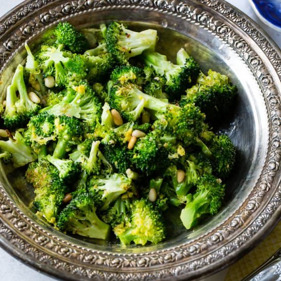 LEMON ROASTED BROCCOLI