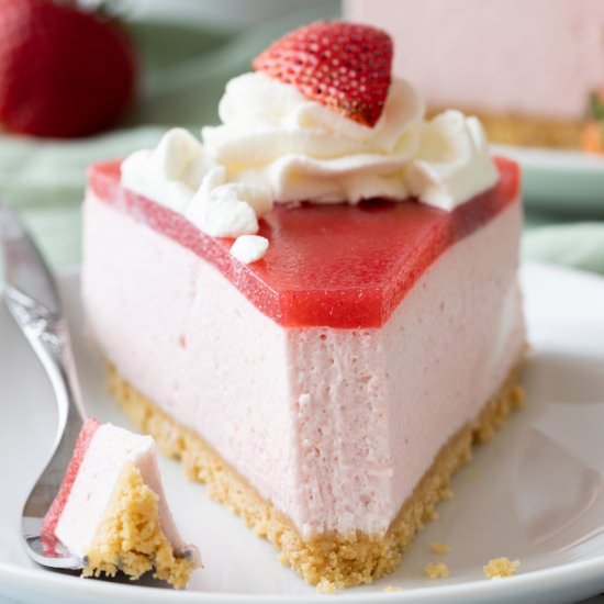 Strawberry Mousse Cake
