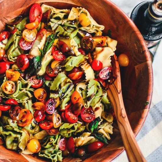 Bruschetta Tortellini Pasta Salad