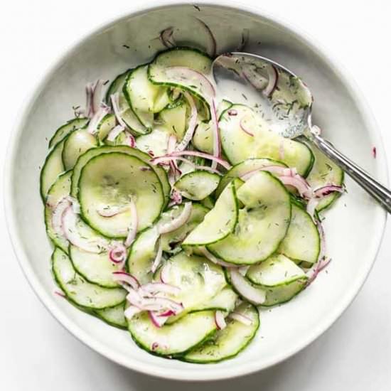 Cucumber salad