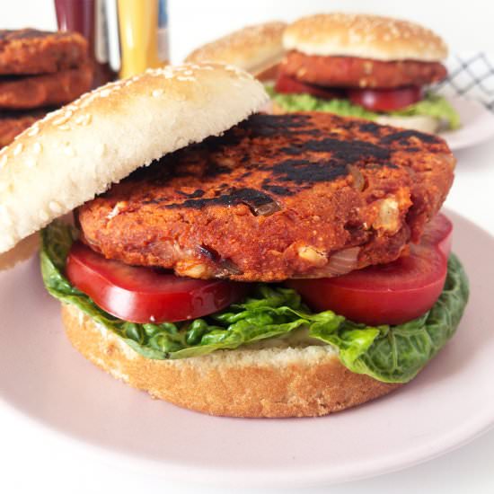 Classic Chickpea Veggie Burgers