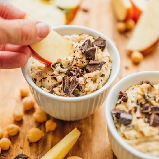 Chocolate Chip Cookie Dough Hummus