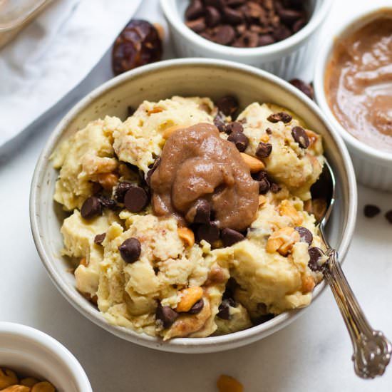 Vegan Snickers Ice Cream