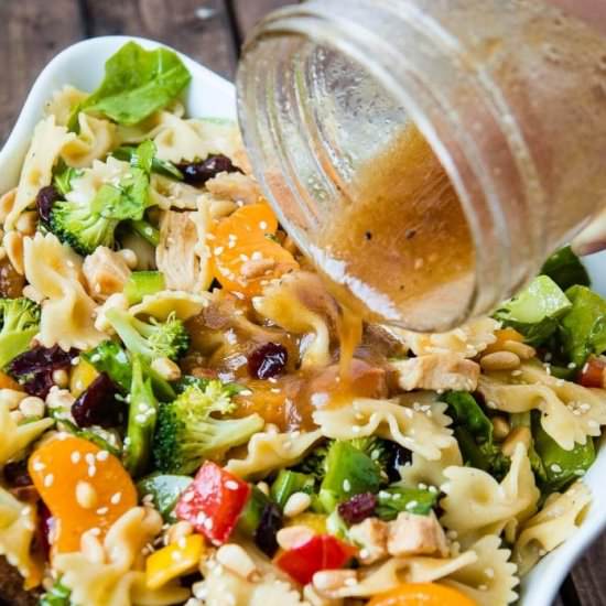 TERIYAKI CHICKEN PASTA SALAD