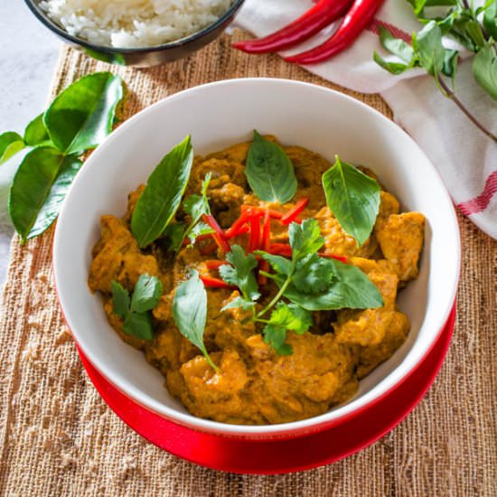 Thai Red Curry Chicken