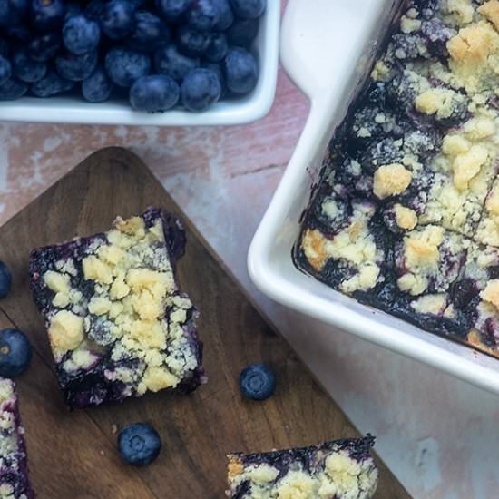 BLUEBERRY PIE BARS