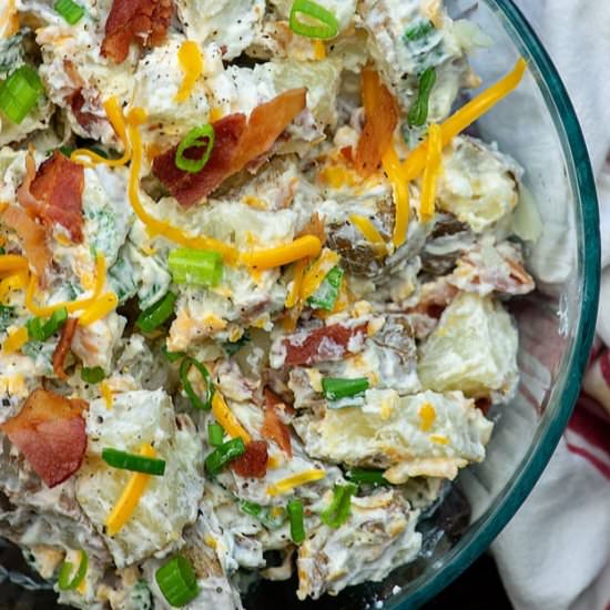 BAKED POTATO SALAD