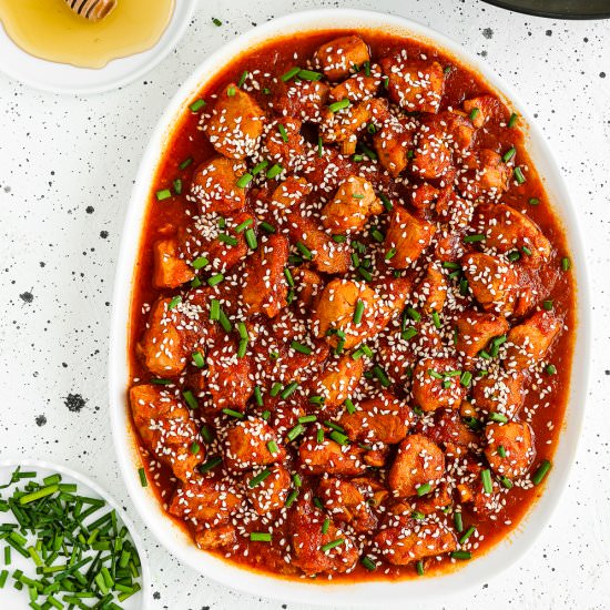Instant Pot Korean Kimchi Chicken