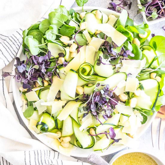 Shaved Zucchini Summer Salad