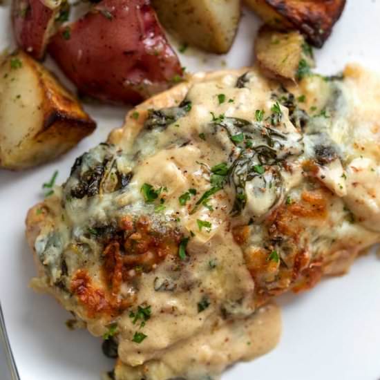 Creamy Chicken Florentine